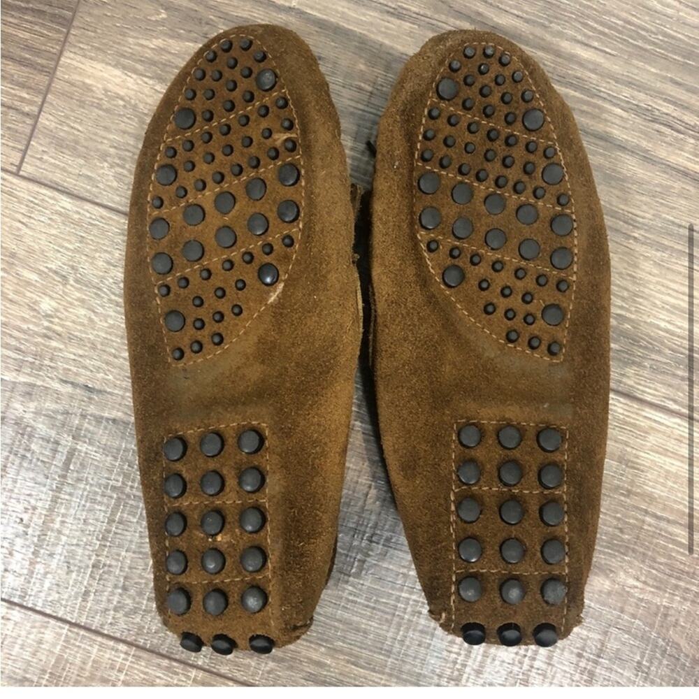 Minnetonka brown Moccasin Fringe Slip-on shoes - Picture 5 of 5